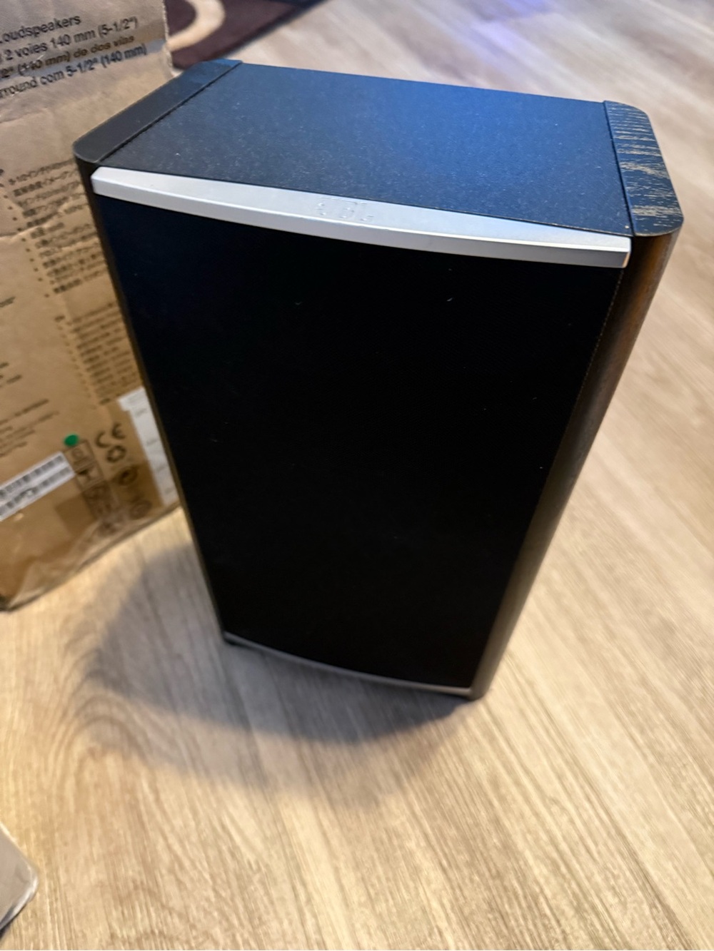 JBL Arena 120 Black bookshelf Speaker w